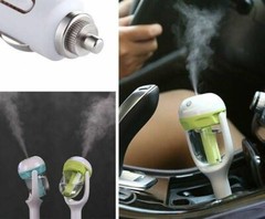 Portable Car Aromatherapy Perfume Air Freshener Humidifier Diffuser Filter Purpl