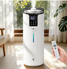 Licadoll Ultrasonic Humidifier 4.2 Gallon With Extension Tube, Aroma Box,Light