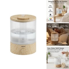 AZEUS SK7620 3.5L Ultrasonic Humidifier with 7-Colour Night Light