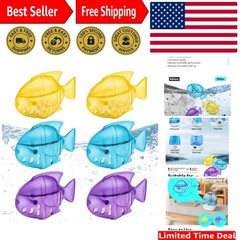 6-Pack Humidifier Cleaning Fish – Purify Water & Prevent Scale Build-Up