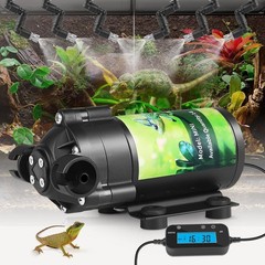 Reptile Mister System, External Timer & 360° Adjustable Nozzle, Humidifier fo…