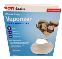Warm Steam Vaporizer Small Room Size 1 Gallon Capacity 9-12 Hours CVS Health