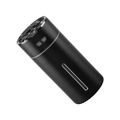 Black 300ml Waterless Essential Aroma Oil Diffuser For Room Office Car Hotel